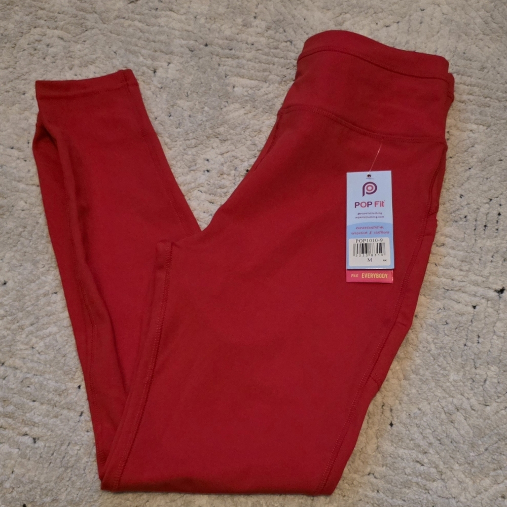 Women's medium Pop Fit leggings pants athletic new